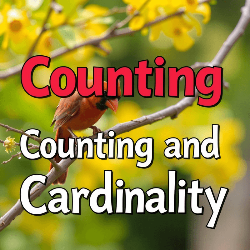 Illustration for the Counting and Cardinality lesson on Math Lessons