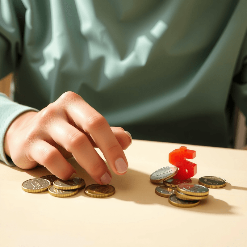 Illustration for the Adding Up to $1 lesson on Math Lessons