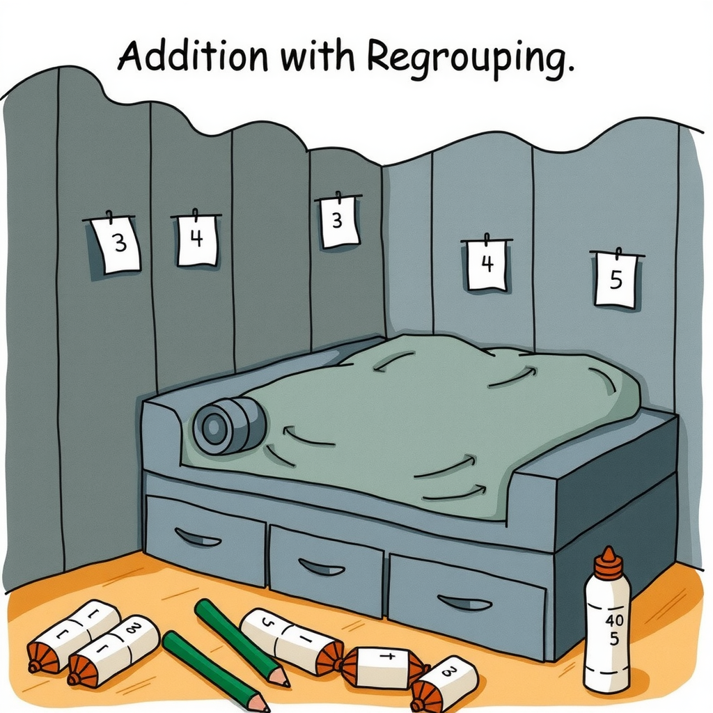 Addition with Regrouping · Math Lessons