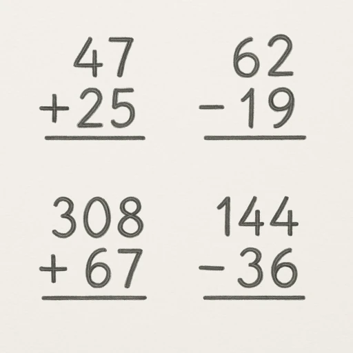 Mixed operations: addition and subtraction